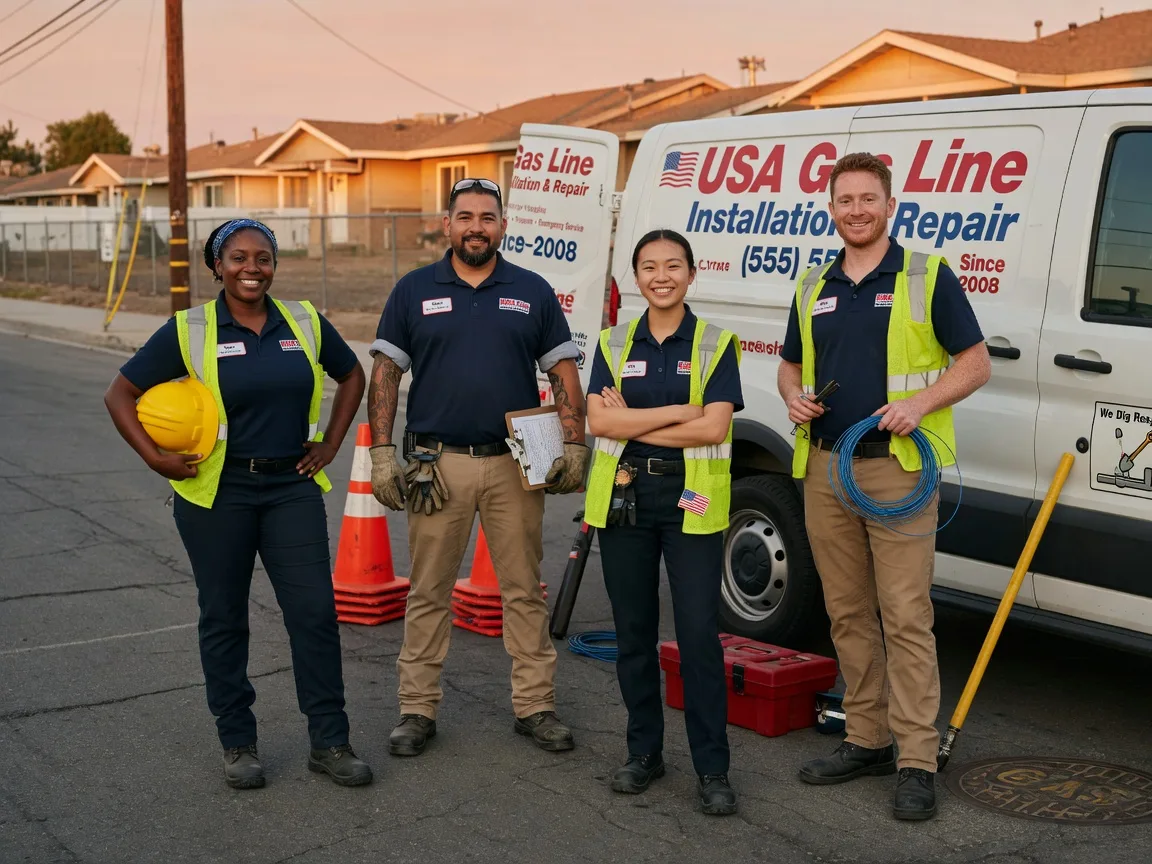 Gas Line Installation company in La Fayette, GA